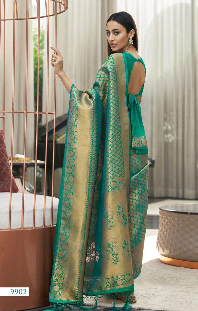 Rajpath Alveera New Exclusive Wear Silk Designer Kanjivaram Saree Collection